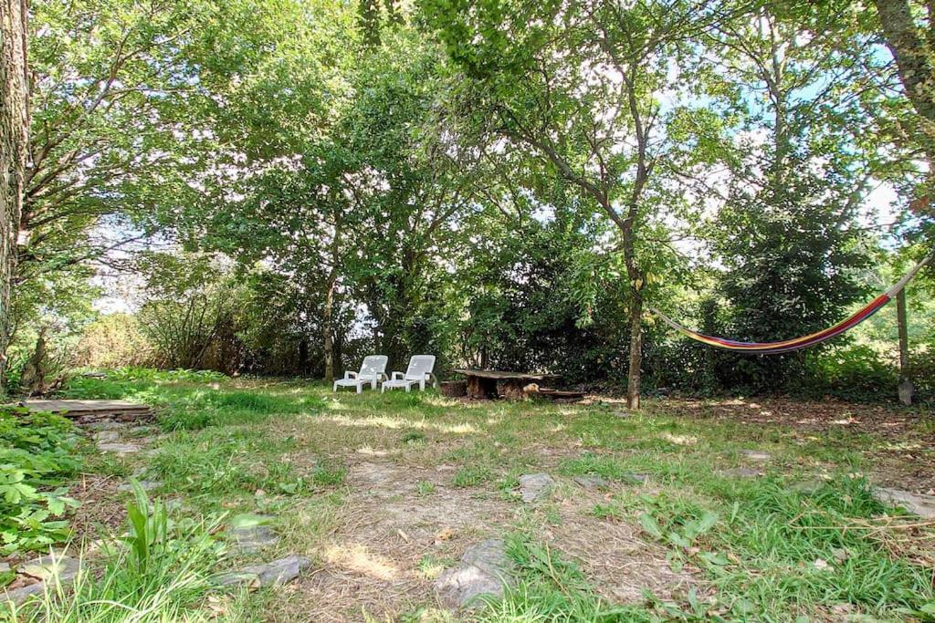 Longere Tinyhouse Avec Son Jardin-Foret Saint-Just  Exterior foto